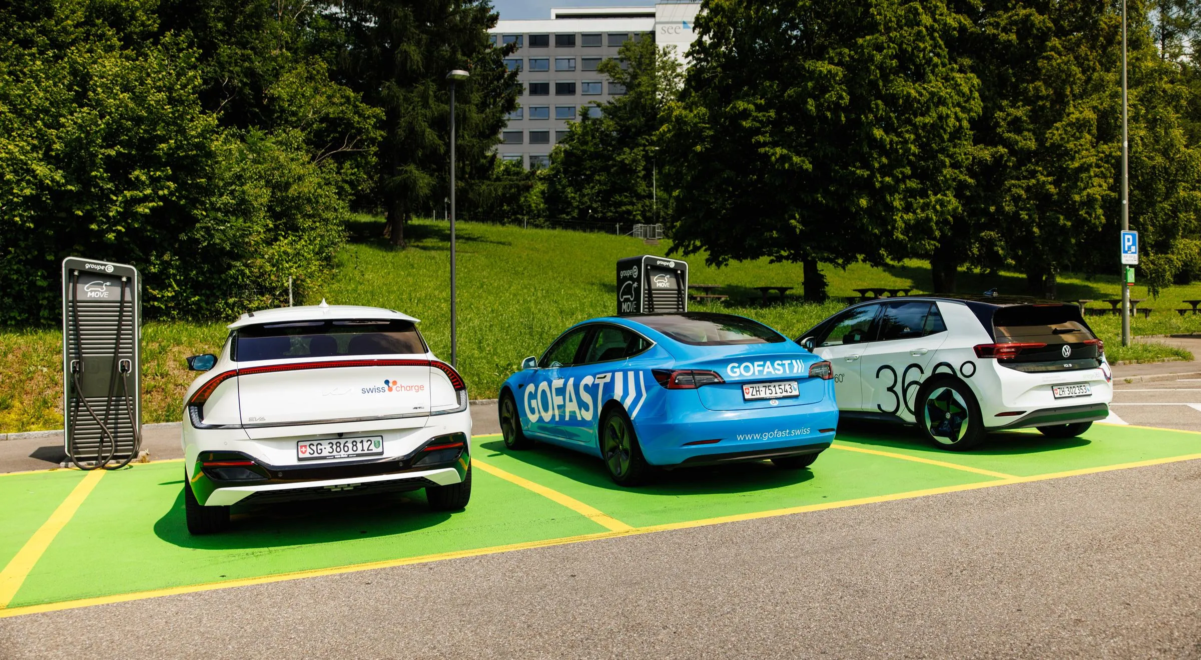 Les opérateurs de stations de recharge présents en Suisse