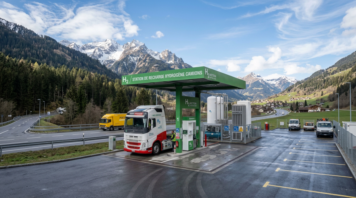 La Suisse ferme trois stations hydrogène : le triomphe de la recharge électrique à batterie ?